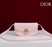 Dior Médaillon Flap Pink Bag 21 x 12 x 5.5cm - 1