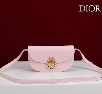 Dior Médaillon Flap Pink Bag 21 x 12 x 5.5cm