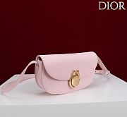 Dior Médaillon Flap Pink Bag 21 x 12 x 5.5cm - 6
