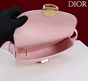 Dior Médaillon Flap Pink Bag 21 x 12 x 5.5cm - 3