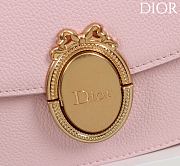 Dior Médaillon Flap Pink Bag 21 x 12 x 5.5cm - 2