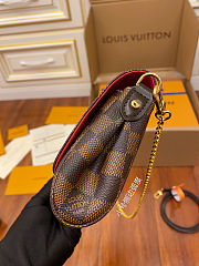 Louis Vuitton Favorite MM Damier Ebene Bag  22x13x4cm - 4