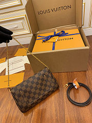 Louis Vuitton Favorite MM Damier Ebene Bag  22x13x4cm - 3