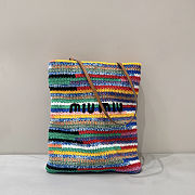 Miu Miu Crochet tote bag 30x38cm - 1
