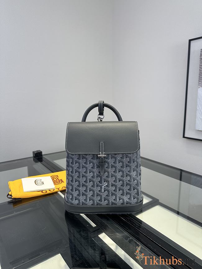 Goyard Alpin Mini Grey Backpack 19x23x9cm - 1