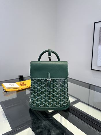 Goyard Alpin Mini Green Backpack 19x23x9cm