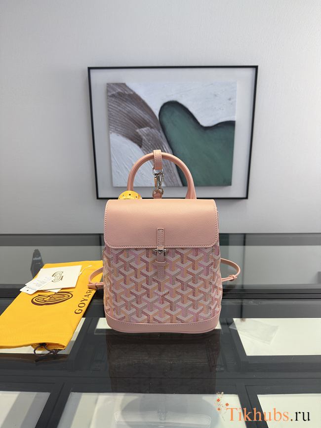 Goyard Alpin Mini Pink Backpack 19x23x9cm - 1