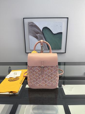 Goyard Alpin Mini Pink Backpack 19x23x9cm