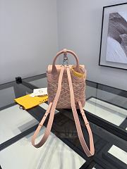 Goyard Alpin Mini Pink Backpack 19x23x9cm - 5