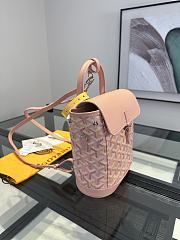 Goyard Alpin Mini Pink Backpack 19x23x9cm - 3