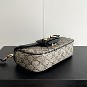  Gucci Horsebit 1955 Small Top Handle Bag 22.6x12.7x5.6cm - 6