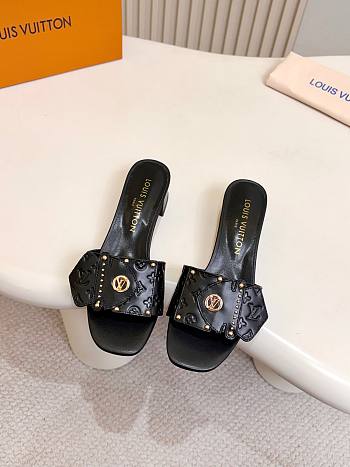 Louis Vuitton Frame Mule Black