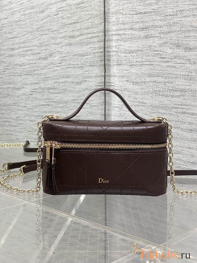 Dior Trianon Soft Vanity Mini Bag 19x16.5x5.5cm - 1