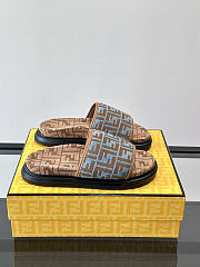 Fendi FF Motif Slides  - 1