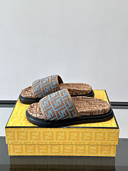 Fendi FF Motif Slides  - 2