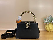 Louis Vuitton Capucines Mini With Sculpted Metal Handle 13.6 x 8 x 21 cm - 1
