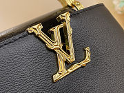 Louis Vuitton Capucines Mini With Sculpted Metal Handle 13.6 x 8 x 21 cm - 5