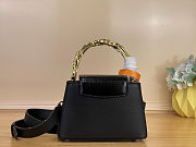 Louis Vuitton Capucines Mini With Sculpted Metal Handle 13.6 x 8 x 21 cm - 3