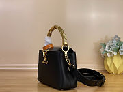 Louis Vuitton Capucines Mini With Sculpted Metal Handle 13.6 x 8 x 21 cm - 2