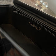 Chanel Rectangular Vanity Box Black Bag 22x10x8.5cm - 6