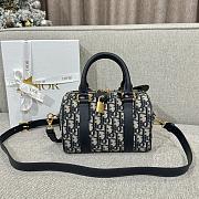 Dior Groove 20 Bag Blue Dior Oblique 20.5x13.5x12cm - 1