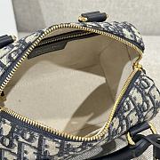 Dior Groove 20 Bag Blue Dior Oblique 20.5x13.5x12cm - 6