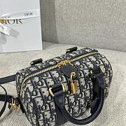 Dior Groove 20 Bag Blue Dior Oblique 20.5x13.5x12cm - 4