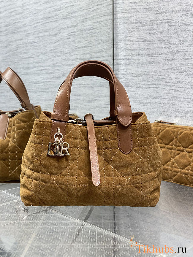 Medium Dior Toujours Bag Golden Saddle  23x15x15cm - 1