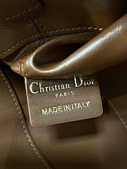 Medium Dior Toujours Bag Golden Saddle  23x15x15cm - 6