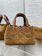 Medium Dior Toujours Bag Golden Saddle  23x15x15cm - 3