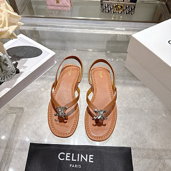 Celine Bay Triomphe Thong Sandal