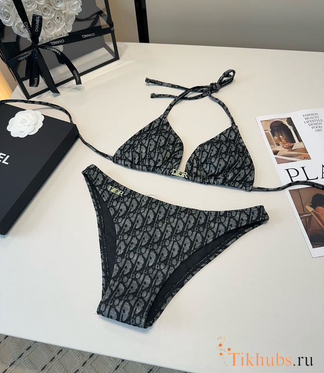 Dior Oblique Bikini Set - 1