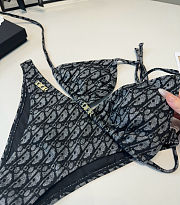 Dior Oblique Bikini Set - 2