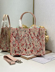 Dior Médaillon Book Tote Pink 36×28 cm - 4