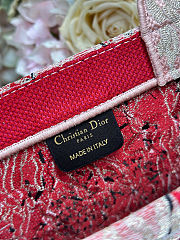 Dior Médaillon Book Tote Pink 36×28 cm - 2