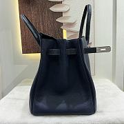 Hermes Birkin 40 Touch DarkNavy Blue Matte Togo Alligator - 4