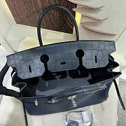 Hermes Birkin 40 Touch DarkNavy Blue Matte Togo Alligator - 3