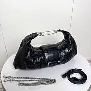 Balenciaga Pamela Small Black Bag 28x16x5cm. - 2