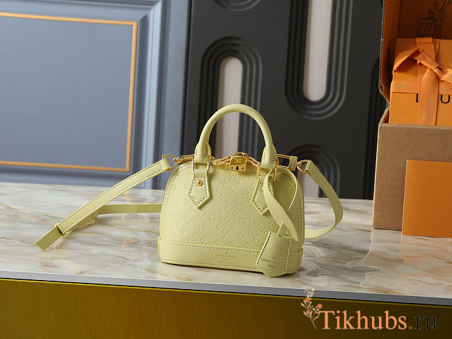 Louis Vuitton Alma BB Citrine Bag 18x12x8cm - 1