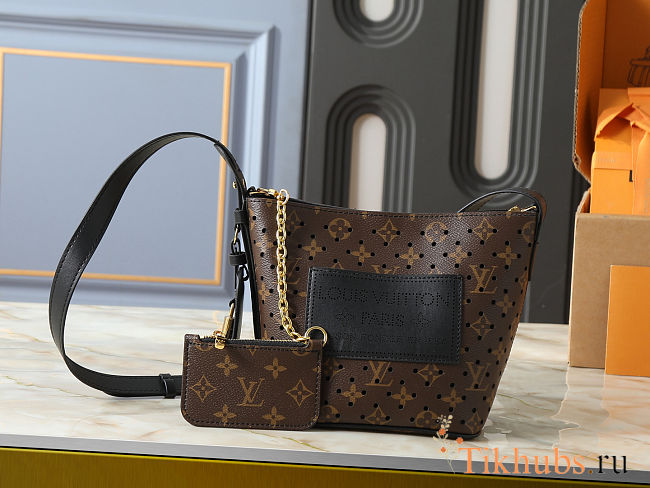 Louis Vuitton All In BB Monogram Perforated Canvas 16x18x12cm - 1