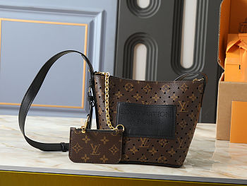 Louis Vuitton All In BB Monogram Perforated Canvas 16x18x12cm