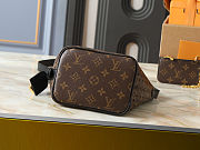 Louis Vuitton All In BB Monogram Perforated Canvas 16x18x12cm - 5