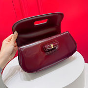 Gucci Bamboo Diva Small Handle Bag 26.6x13x8cm - 3