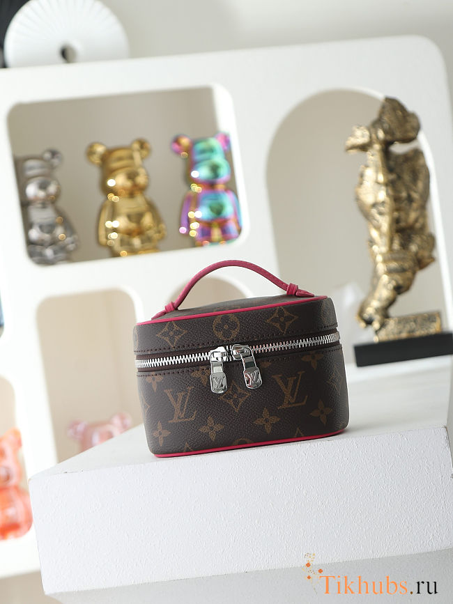 Louis Vuitton Nice Nano Monogram Macassar 14.0x10.2x8.5cm - 1