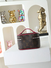 Louis Vuitton Nice Nano Monogram Macassar 14.0x10.2x8.5cm - 6