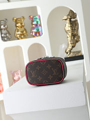 Louis Vuitton Nice Nano Monogram Macassar 14.0x10.2x8.5cm - 4