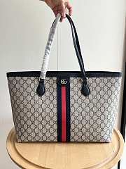 Gucci Ophidia GG Medium Tote Bag Beige 38x28x14cm - 1