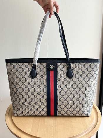 Gucci Ophidia GG Medium Tote Bag Beige 38x28x14cm