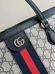 Gucci Ophidia GG Medium Tote Bag Beige 38x28x14cm - 6