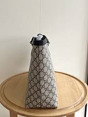 Gucci Ophidia GG Medium Tote Bag Beige 38x28x14cm - 3